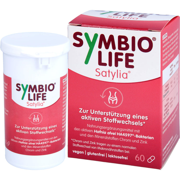SymbioLife Satylia Kapseln zur Unterstützung eines aktiven Stoffwechsels, 60 pcs. Capsules