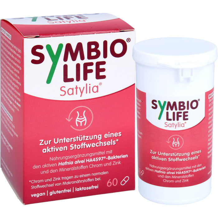 SymbioLife Satylia Kapseln zur Unterstützung eines aktiven Stoffwechsels, 60 pcs. Capsules