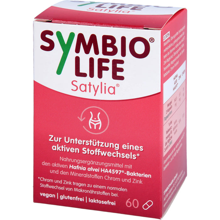 SymbioLife Satylia Kapseln zur Unterstützung eines aktiven Stoffwechsels, 60 pcs. Capsules