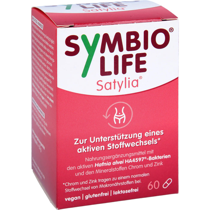 SymbioLife Satylia Kapseln zur Unterstützung eines aktiven Stoffwechsels, 60 pcs. Capsules