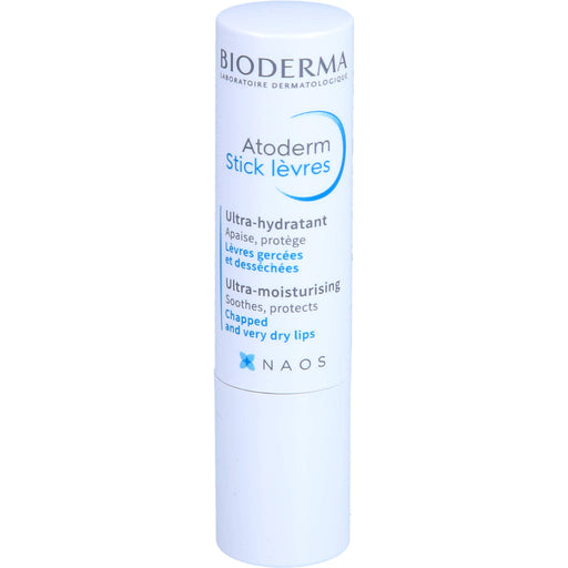 BIODERMA Atoderm Stick lèvres bei normalen, rissigen, sehr trockenen Lippen, 4 g Creme