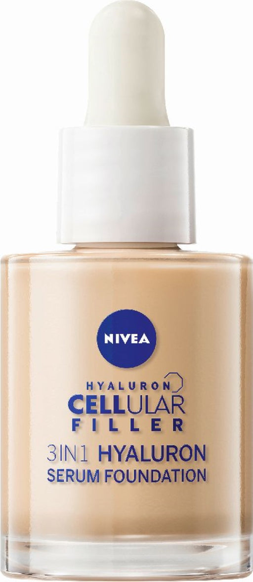 NIVEACellular Filler 3in1 HyaluronSer.Found.mittel, 30 ml Creme