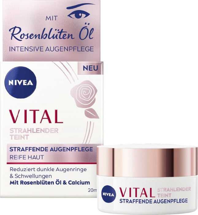 NIVEA VITAL straffende Augenpflege, 20 ml Creme