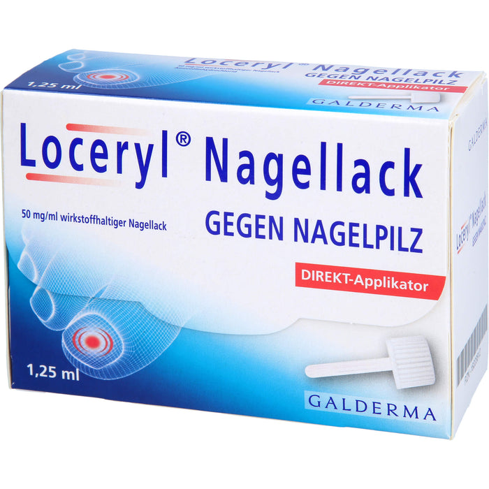 Loceryl Nagellack gegen Nagelpilz mit Direkt-Applikator, 1.2 ml Lösung