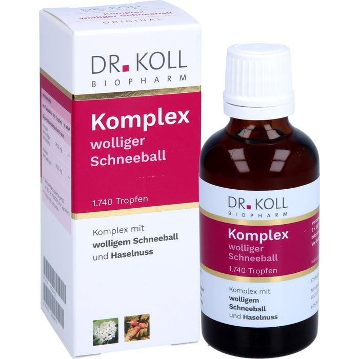 DR. KOLL Komplex wolliger Schneeball Tropfen, 50 ml Lösung