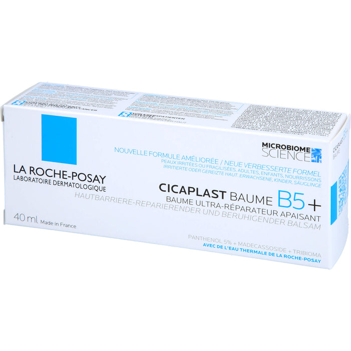 La Roche-Posay Cicaplast Baume B5+ Hautbarriere-reparierender und beruhigender Balsam, 40 ml Cream