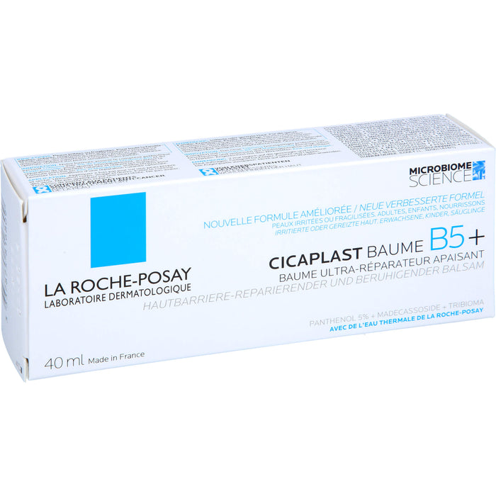 La Roche-Posay Cicaplast Baume B5+ Hautbarriere-reparierender und beruhigender Balsam, 40 ml Cream