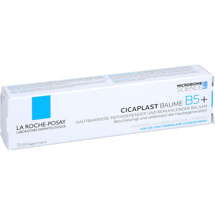 La Roche-Posay Cicaplast Baume B5+ reparierende Creme für geschädigte und irritierte Haut, 15 ml Cream