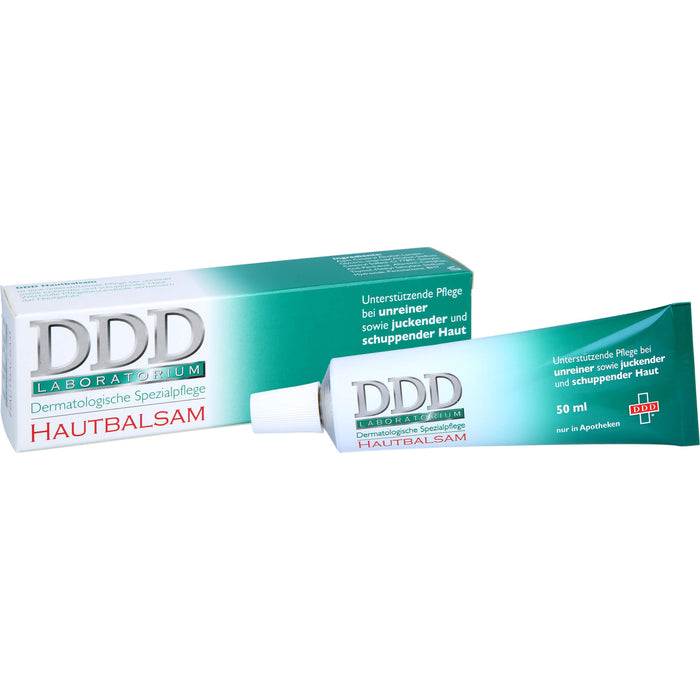 DDD Hautbalsam bei unreiner, juckender und schuppender Haut, 50 ml Balm