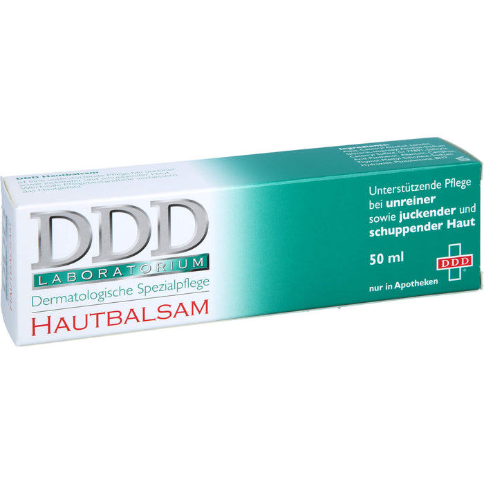 DDD Hautbalsam bei unreiner, juckender und schuppender Haut, 50 ml Balm