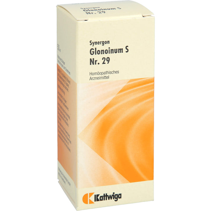 Synergon Komplex 29 Glonoinum S Tropfen , 50 ml TRO