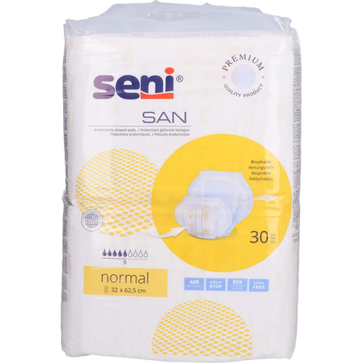 SAN SENI normal Inkontinenz-Vorlage, 30 St. Einlagen