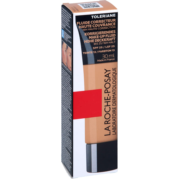 La Roche-Posay Toleriane korrigierendes Make-up Fluid Nr. 13 für empfindliche und unreine Haut, 30 ml Cream