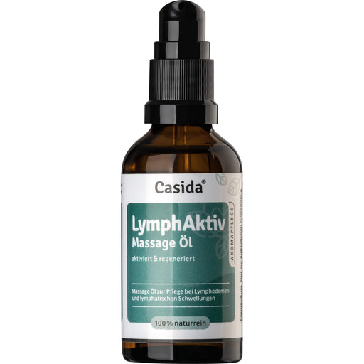 Casida LymphAktiv Massage Öl aktiviert und regeneriert, 50 ml Öl