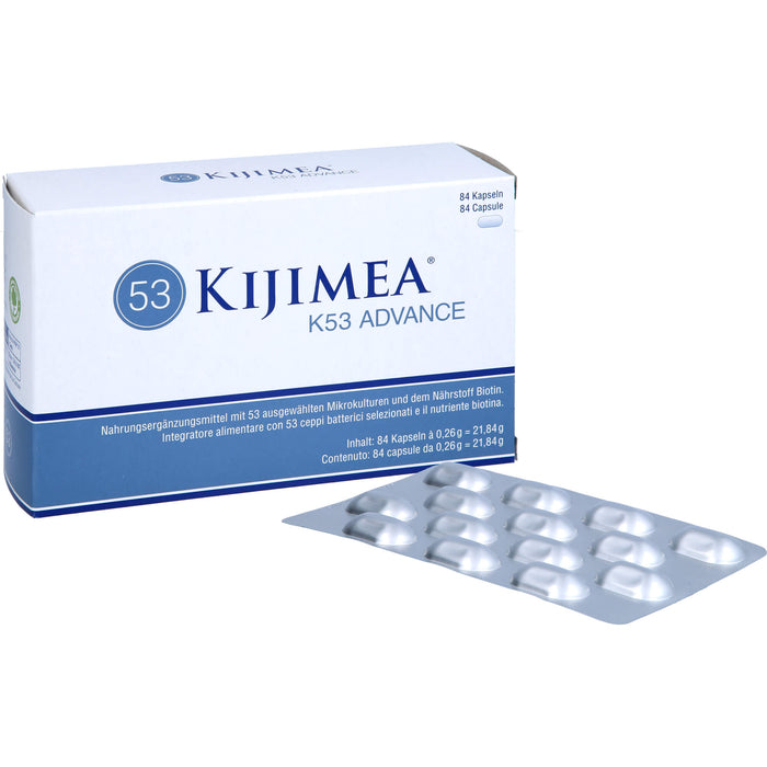 KIJIMEA K53 Advance Kapseln zur Erhaltung normaler Schleimhäute, 84 pc Capsules
