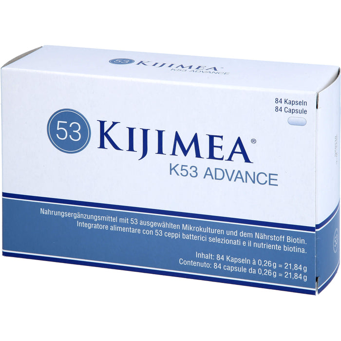 KIJIMEA K53 Advance Kapseln zur Erhaltung normaler Schleimhäute, 84 pc Capsules