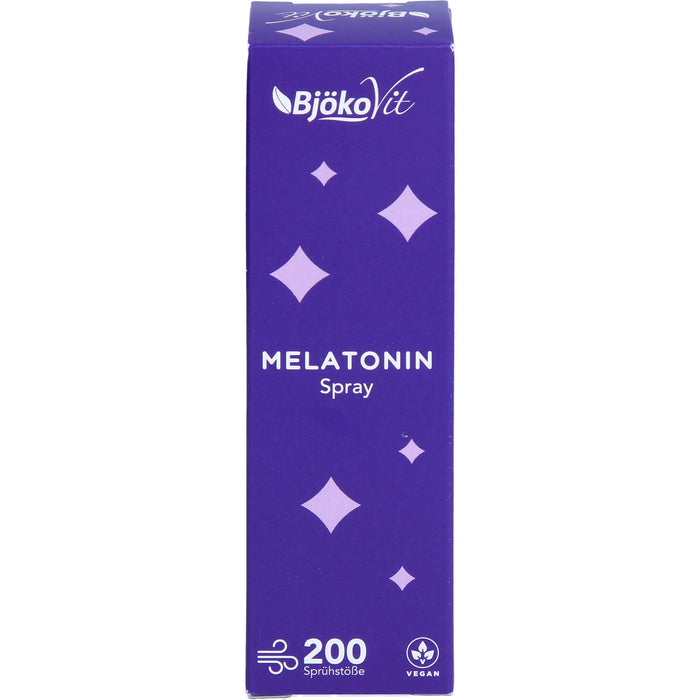 BjökoVit Melatonin Spray ohne Alkohol, 30 ml Lösung