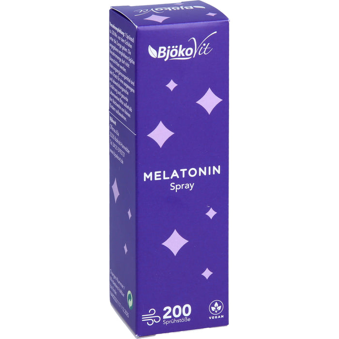 BjökoVit Melatonin Spray ohne Alkohol, 30 ml Solution