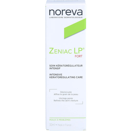 Noreva Zeniac LP+ Creme Forte zur Verminderung der Mitesserbildung, 30 ml Creme