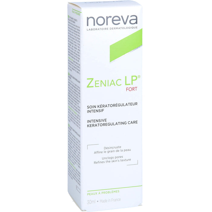 Noreva Zeniac LP+ Creme Forte zur Verminderung der Mitesserbildung, 30 ml Creme