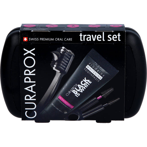 Curaprox Black is white Travel-Set, 1 P ZBU