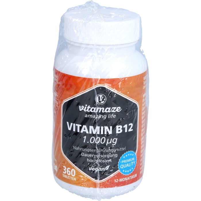 Vitamin B12 1.000ug, 360 St TAB