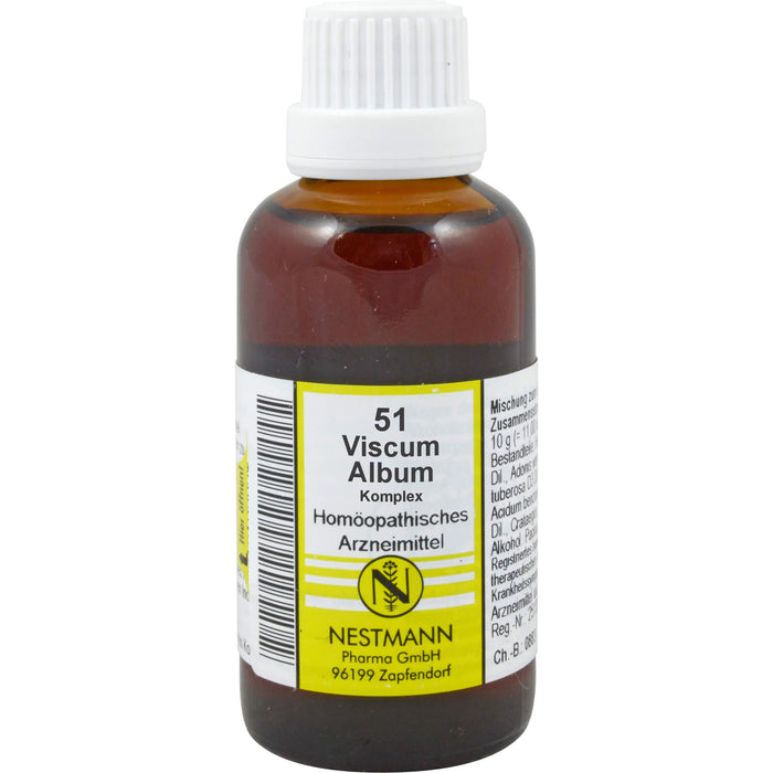 Nestmann Viscum Album Komplex Nr. 51 Mischung, 50 ml Lösung