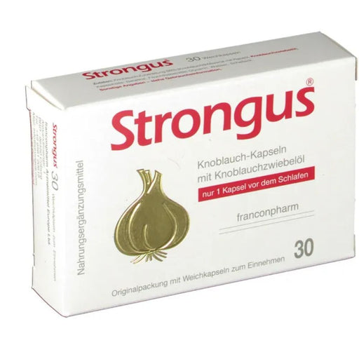 Strongus Knoblauch-Kapseln, 30 St. Kapseln