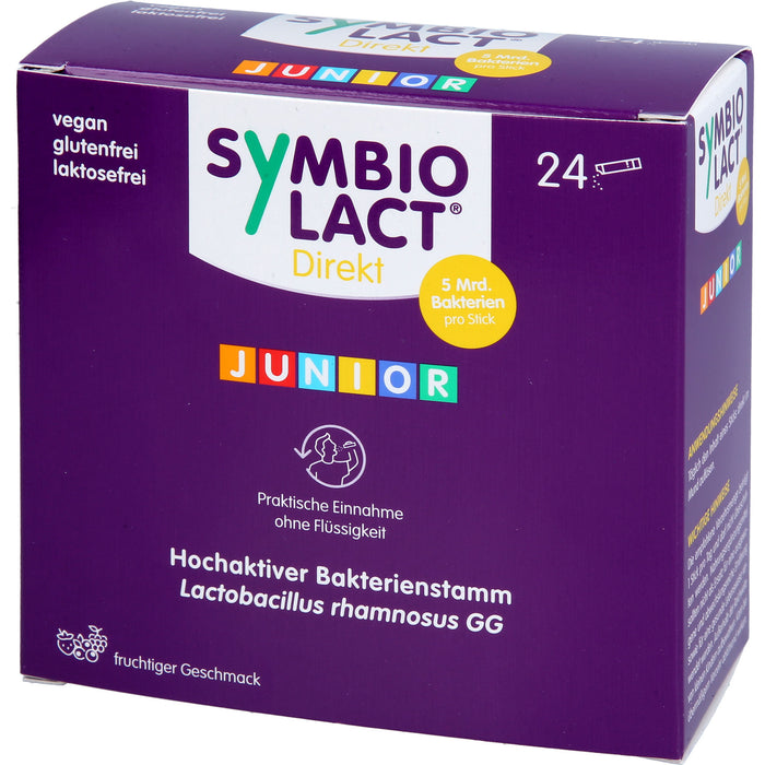 SymbioLact Direkt Junior Sticks mit fruchtigem Geschmack, 24 pcs. Sticks