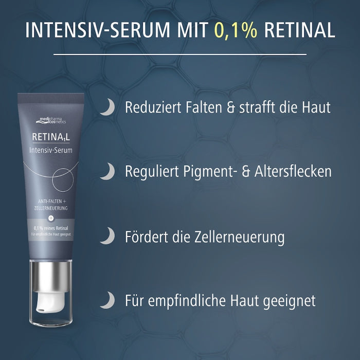 Retinal Intensiv-Serum mit 0,1% Retinal, 30 ml Crème