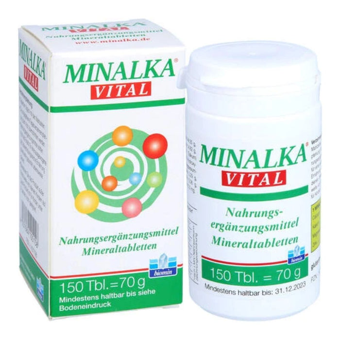 MINALKA vital Mineraltabletten, 150 pc Tablettes