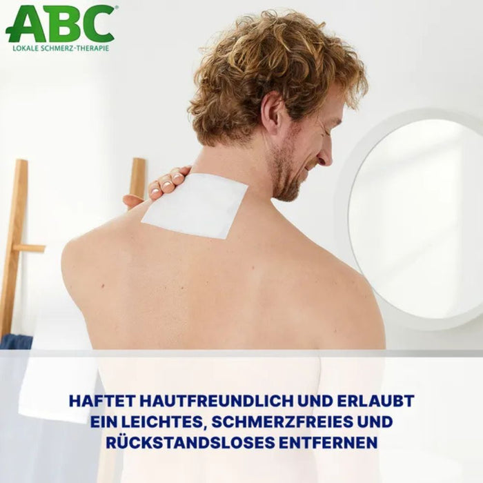 ABC Wärme-Pflaster sensitiv zur Linderung von Muskelschmerzen, 4 pc Pansement