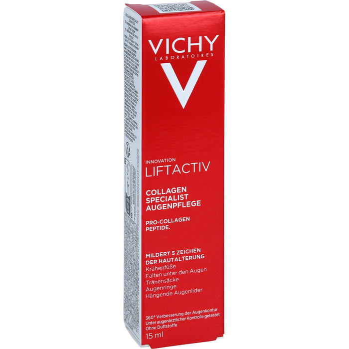 VICHY Liftactiv Collagen Specialist 16 Augencreme, 15 ml Creme