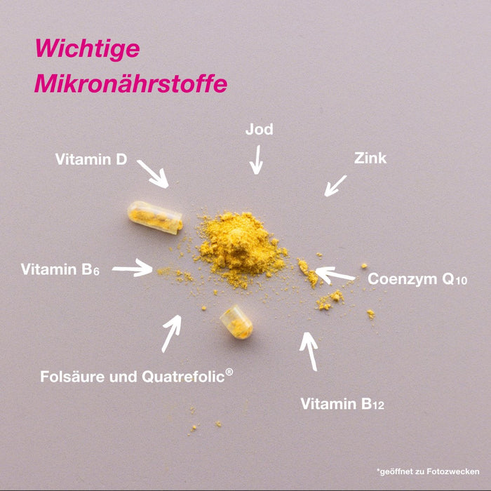 Orthomol Natal pre für Frauen mit Kinderwunsch - mit Vitamin B12, Folsäure und Zink - Unterstützung der Fruchtbarkeit, 90 St. Tagesportionen
