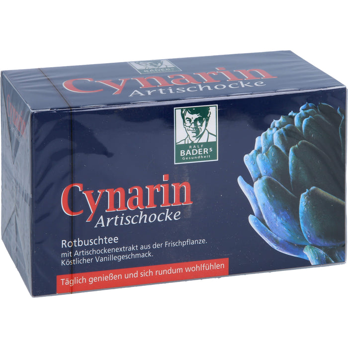 BADERs Cynarin Artischocke Rotbuschtee, 20 pc Sac filtrant