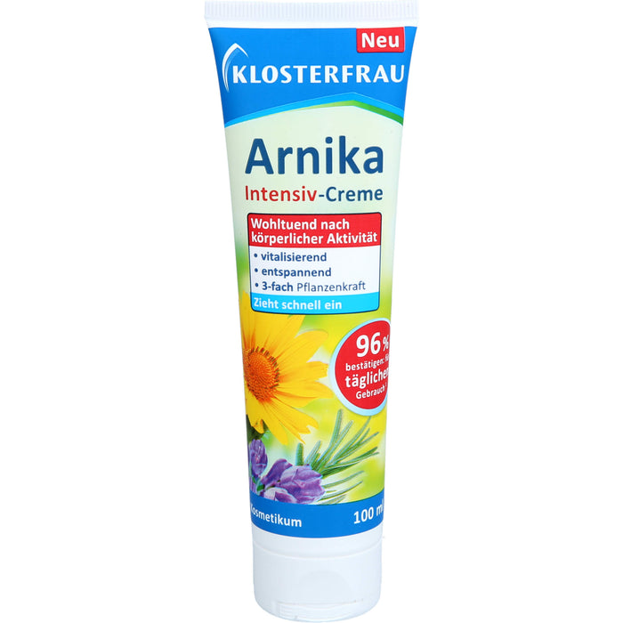 Klosterfrau Arnika Intensiv-Creme wohltuend nach körperlicher Aktivität, 100 ml Cream