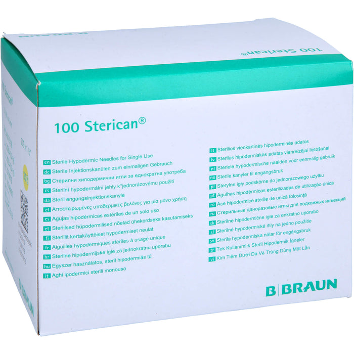 Sterican Einmalkanüle 20G 0,90 x 40 mm, 100 pc Aiguilles