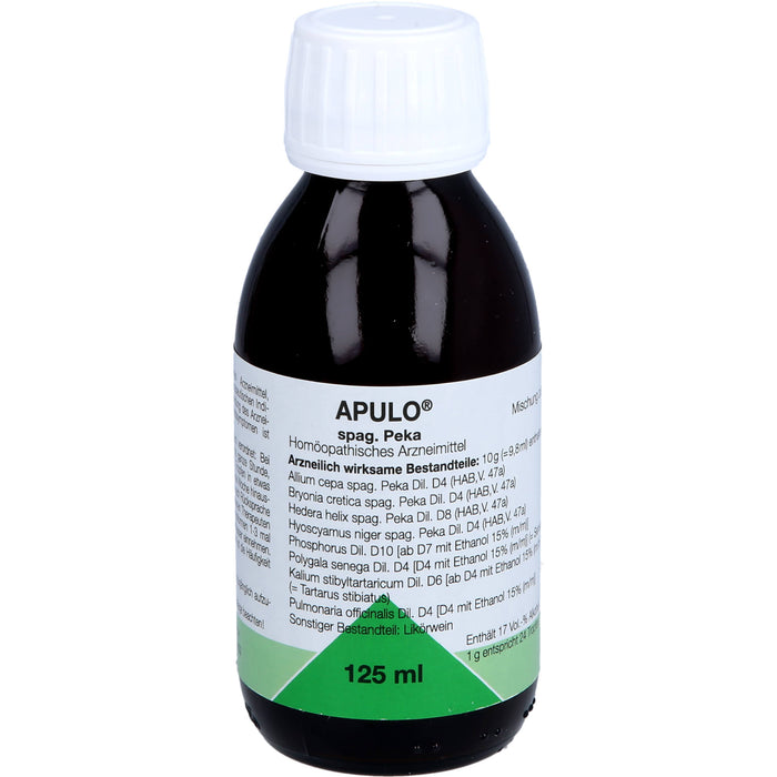 PEKANA Apulo spag. Peka Mischung, 125 ml Solution