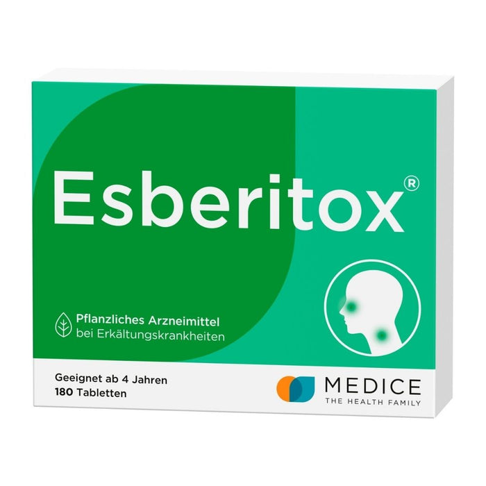 Esberitox Tabletten bei Erkältungskrankheiten, 180 pc Tablettes