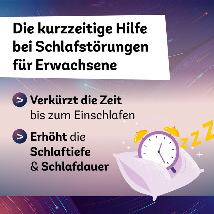 Doxylamin Dexcel 25 mg zur Kurzzeitbehandlung von Schlafstörungen bei Erwachsenen, 10 St. Tabletten