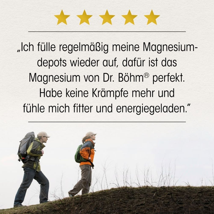 Dr. Böhm Magnesium nur 1 Dragee täglich für Muskeln, Nerven und Energiestoffwechsel, 90 St. Dragees