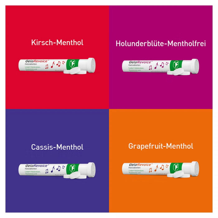 GeloRevoice Halstabletten Grapefruit-Menthol, 20 pc Tablettes
