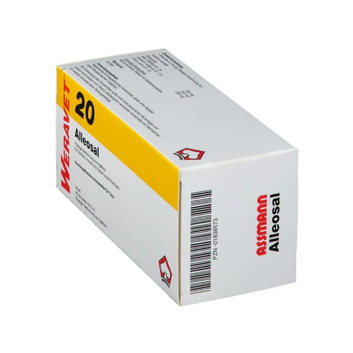 WERAVET 20 Alleosal vet Ampullen, 80 ml Solution