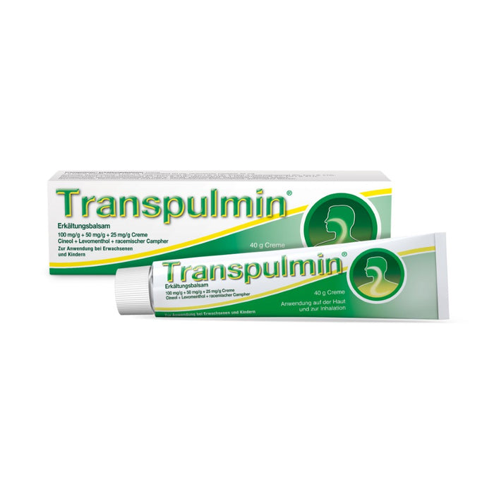 Transpulmin Erkältungsbalsam, 40 g Creme