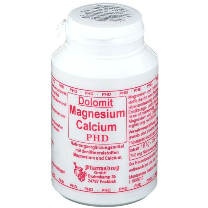 Dolomit Magnesium Calcium PHD Tabletten, 250 pcs. Tablets