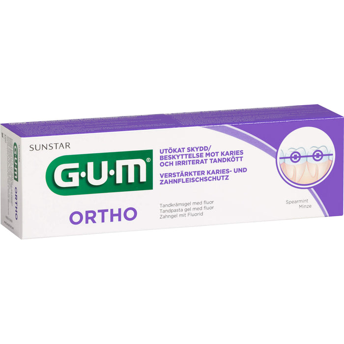 GUM Ortho Zahngel, 75 ml Gel