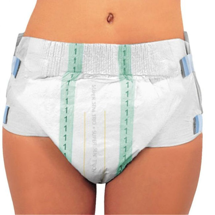 SENI Super Seni Trio Medium Windeln Gr.2 bei Inkontinenz, 10 pcs. Nappies