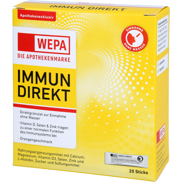 WEPA Immun Direkt Sticks, 20 St PUL