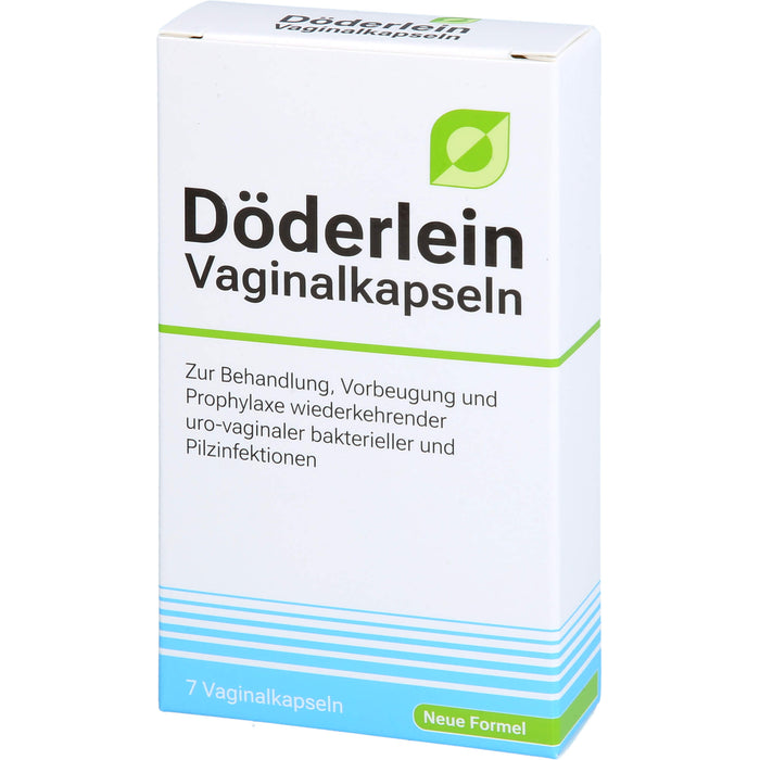 Döderlein Vaginalkapseln mit Milchsäurebakterien, 7 pcs. Capsules