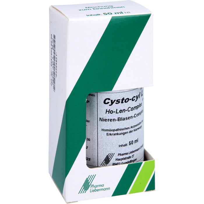 Cysto Cyl Ho-Len Nieren-Blasen-Complex bei Erkrankungen der Harnwege, 50 ml Solution